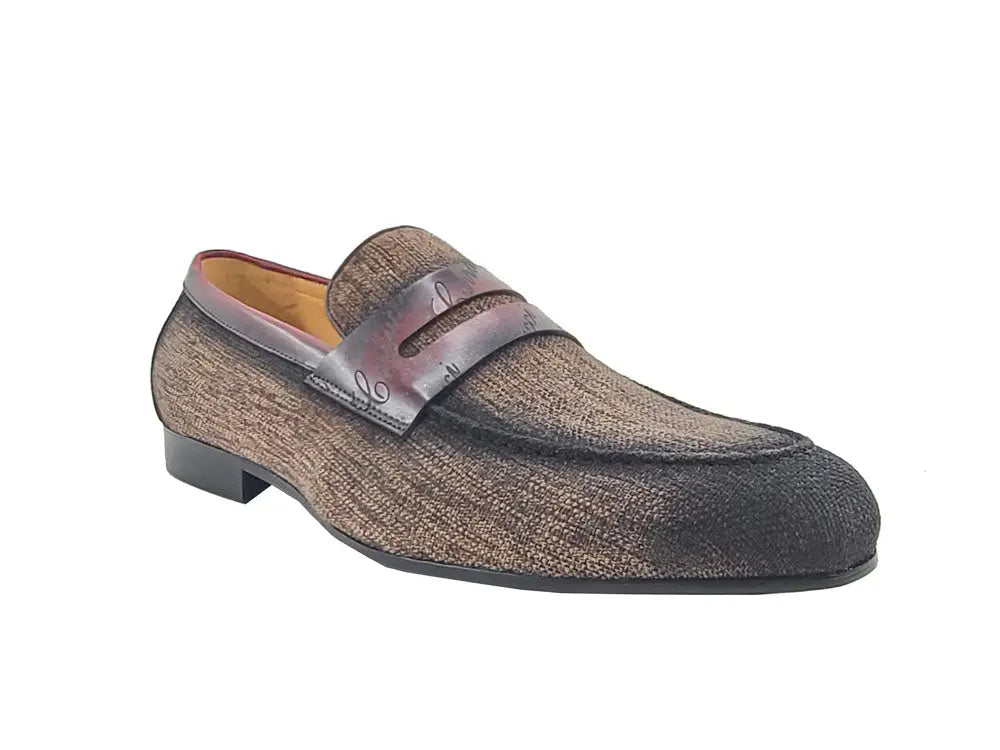 Premium Penny Loafers for Men - Genuine Leather Trim - Classic & Comfortable Slip-On Shoes for Business, Casual & Formal Occasions