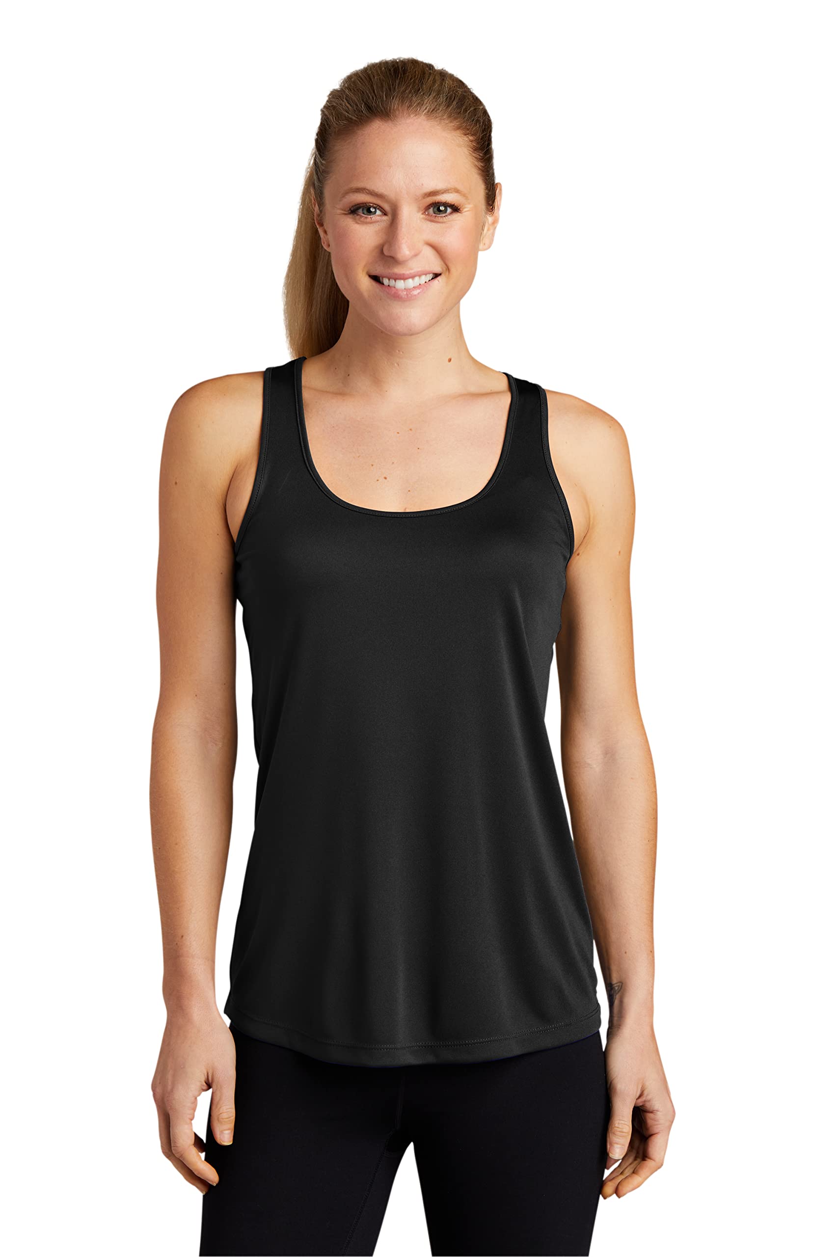 Clothe Co. Women's Moisture-Wicking Athletic Racerback Tank Top - Workout, Yoga & Running Activewear