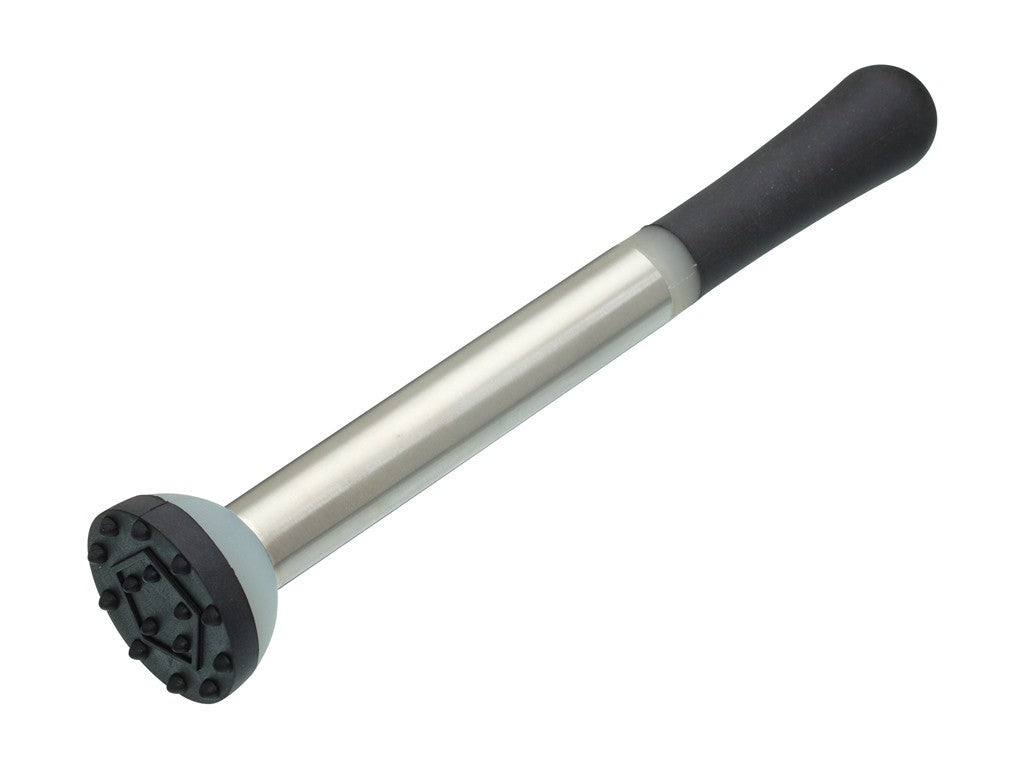 Premium Barcraft Cocktail Muddler - Stainless Steel Bar Tool for Mixing, Crushing Herbs & Fruits - Perfect for Mojitos, Old Fashioned & Home Bartending