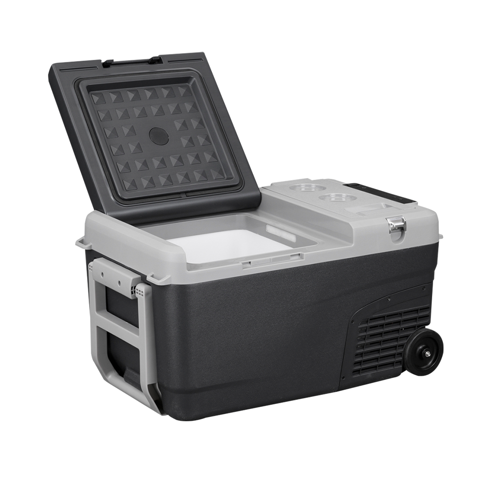 Alpicool MT25 12V/24V Portable Car Refrigerator Freezer - 25L Compact Mini Fridge for Road Trips, Camping & Outdoor Adventures