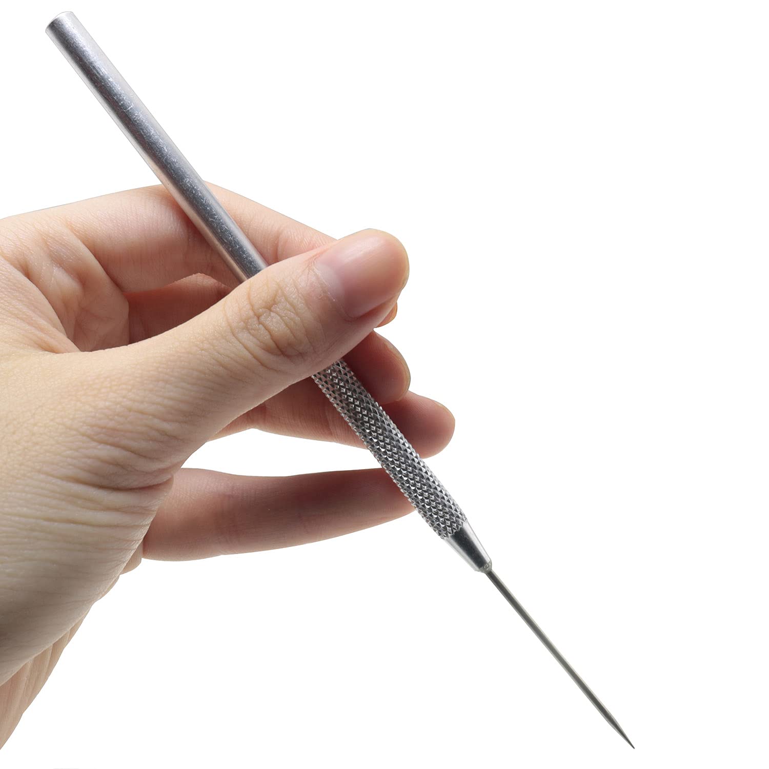 LUORNG 7-Pin Clay Needle Tool - Professional Feather Wire Texture & Detail Tool for Fondant, Pottery, and Sculpting - Perfect for Cake Decorating, Ceramic Art, and DIY Crafts