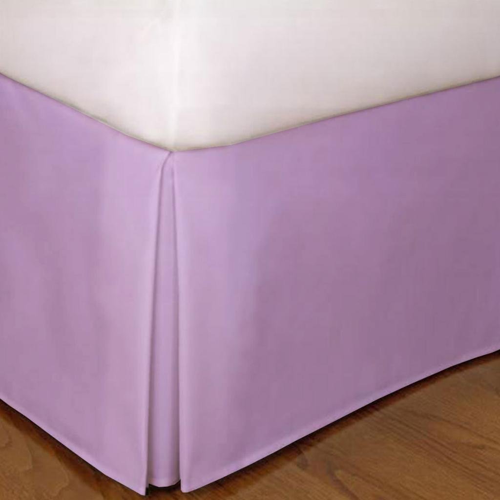 Premium 650 Thread Count Egyptian Cotton Split Corner Bed Skirt - Queen Size, 16