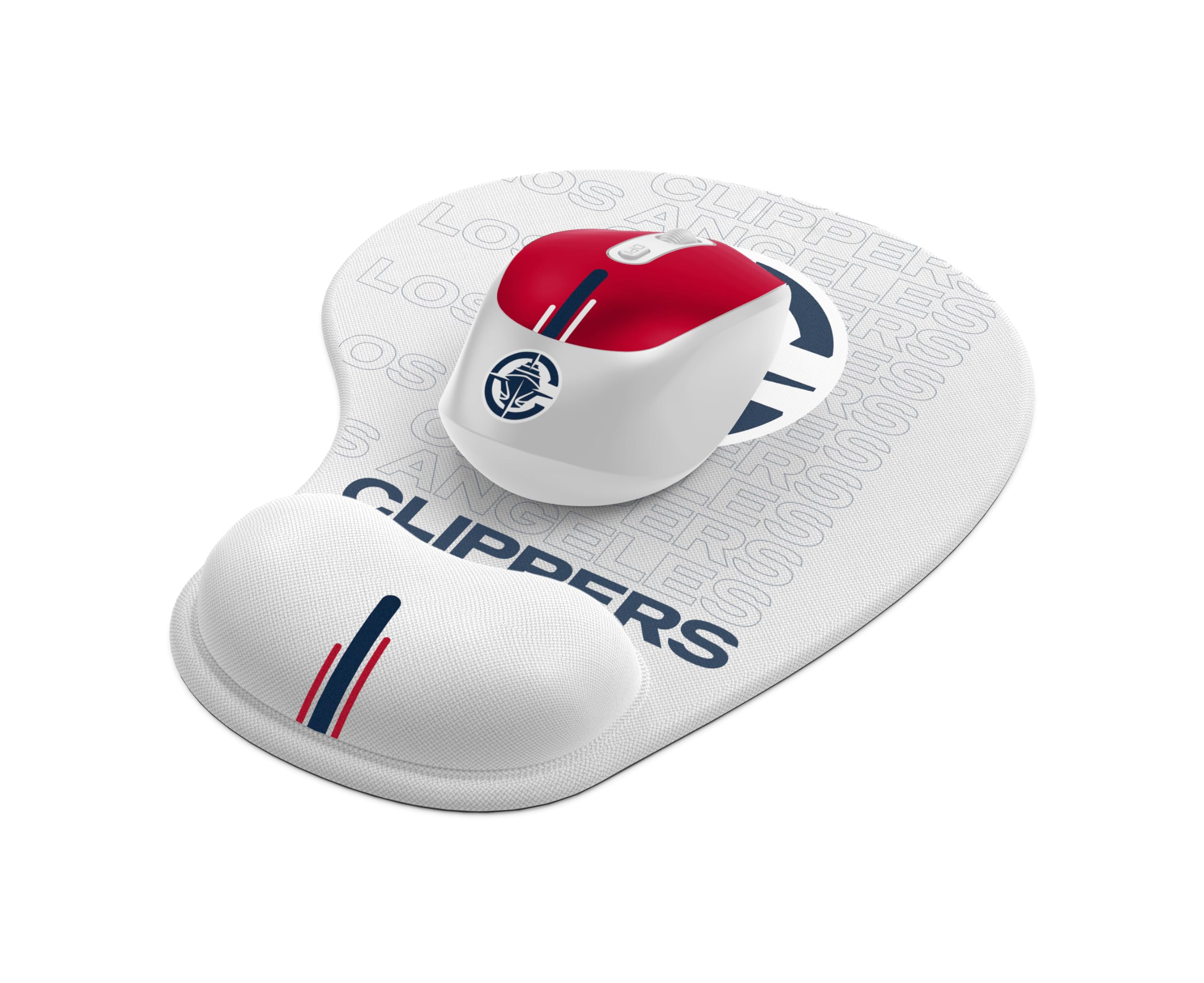 SOAR NBA Wireless Gaming Mouse with RGB Lighting & Non-Slip Mouse Pad - Perfect for Basketball Fans, PC Gamers & Office Work