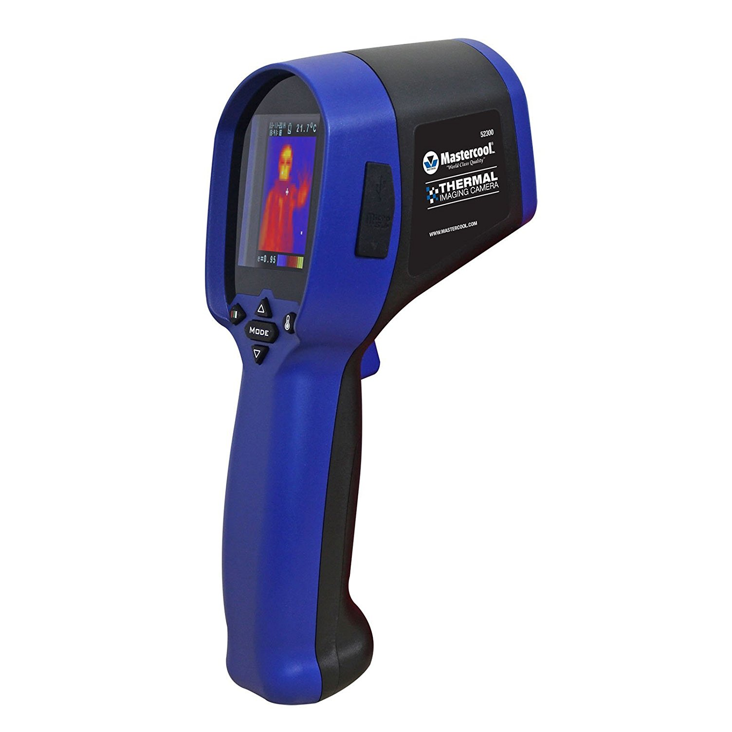 Mastercool 52300 Professional Thermal Imaging Camera for HVAC, Electrical & Home Inspection - Detect Heat Leaks, Wiring Issues & Energy Loss