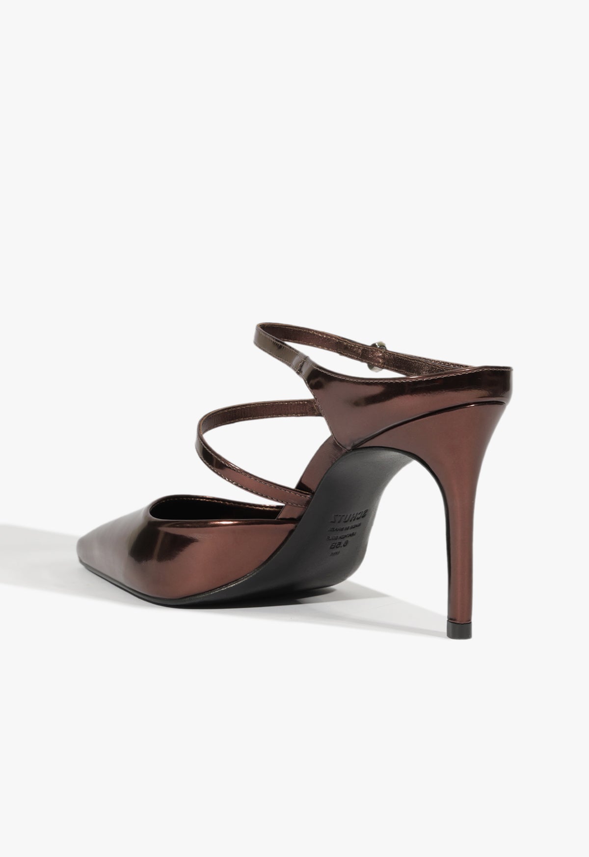 Tonya Specchio Women's Leather Pump Shoes - 24mm Heel Height, Style S2205900220002 - Perfect for Office, Parties & Formal Events