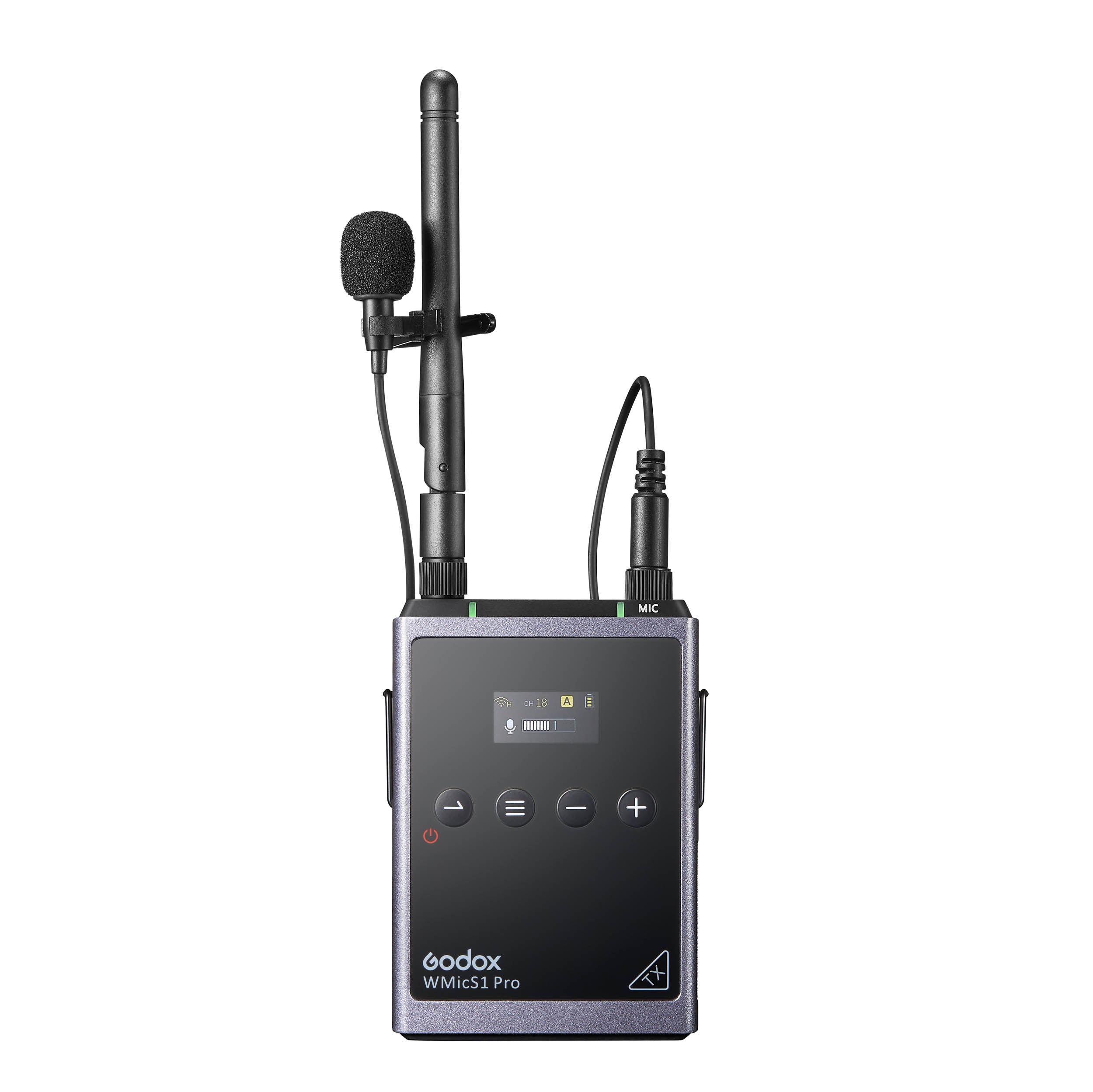 WMicS1 Pro Kit 2 Professional Dual Channel Wireless UHF Microphone System for Karaoke, Live Performances & Public Speaking - High-Quality Wireless Mic Set with Long Range and Clear Sound