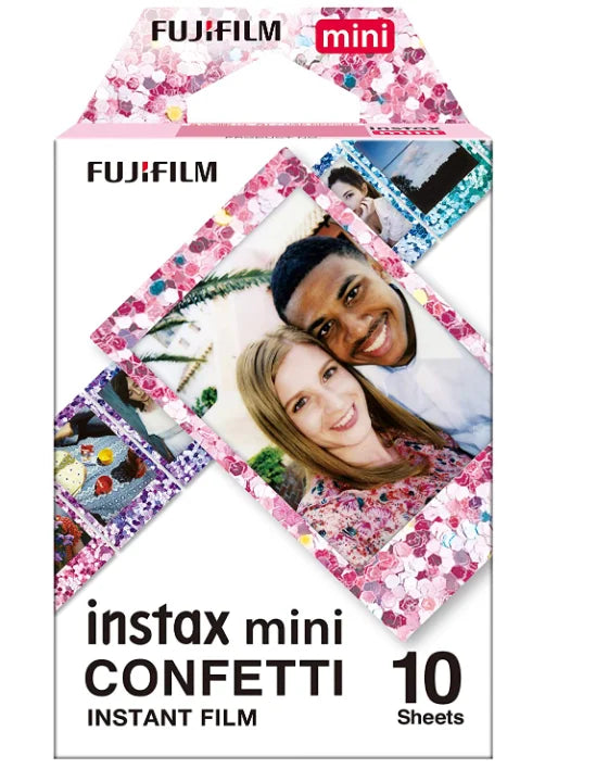 Fujifilm Instax Mini Instant Film Pack - Compatible with Instax Mini Cameras - 10 Sheets per Pack - Perfect for Parties, Travel & DIY Photo Albums