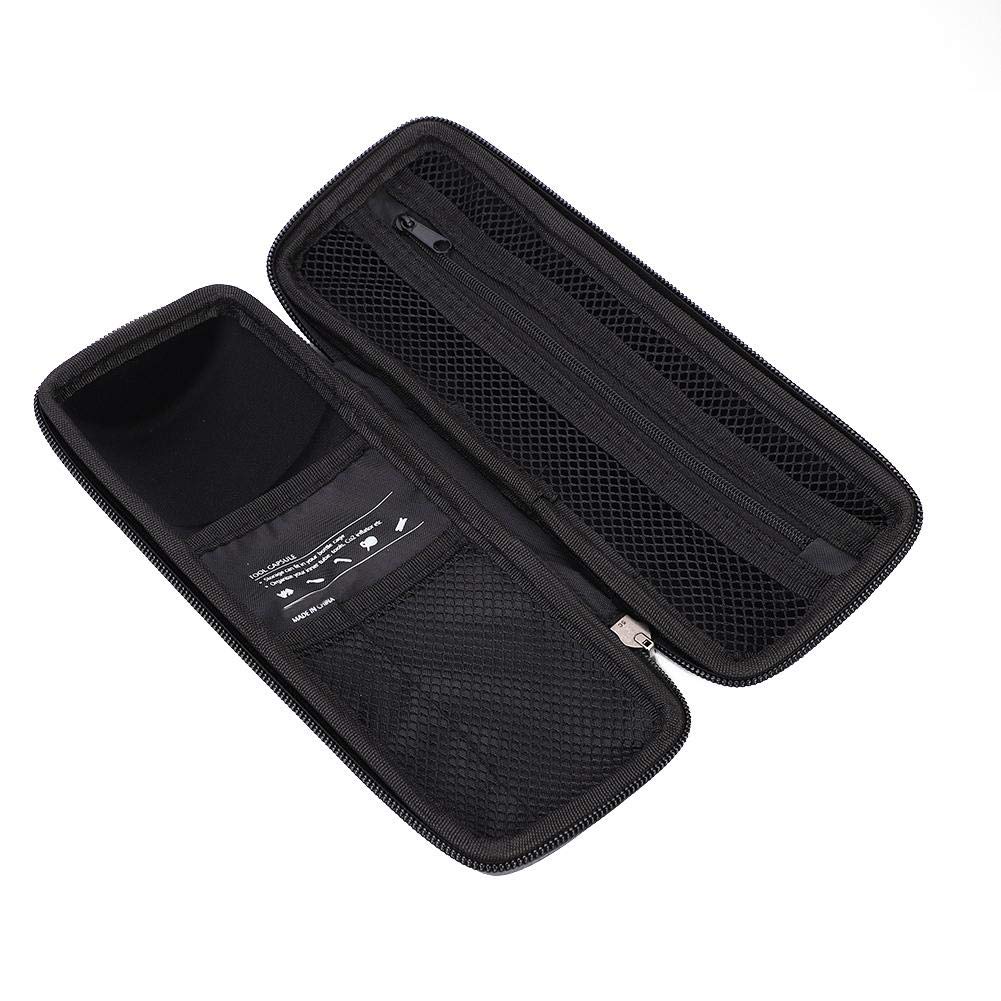 Portable Bicycle Tool Bag - Durable Hard Shell Bike Repair Kit with Water Bottle Holder (Carbon Black) | Perfect for Road Cycling, Mountain Biking & Commuting