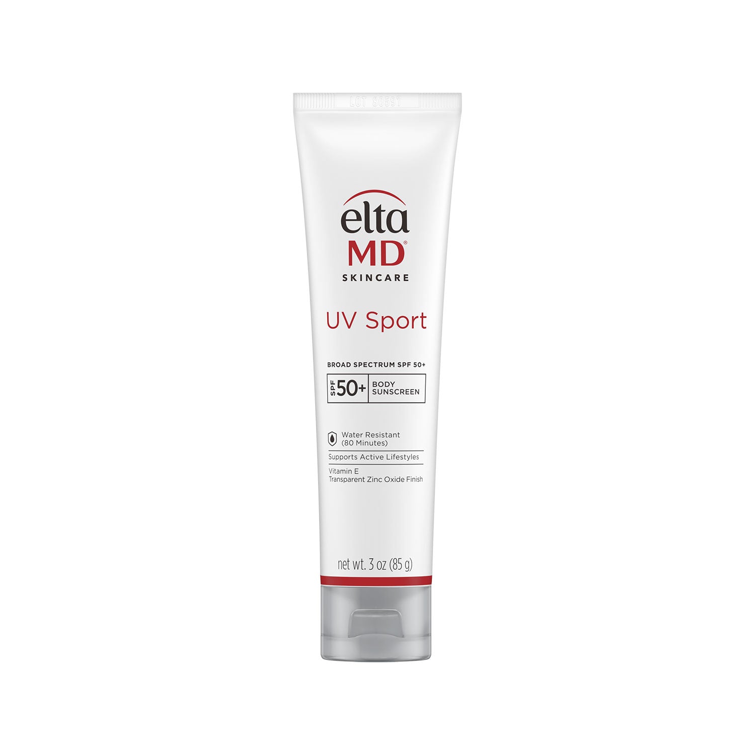 EltaMD UV Sport SPF 50 Sunscreen Lotion - Broad Spectrum Water-Resistant Face & Body Sunscreen for Outdoor Activities, Swimming & Sports
