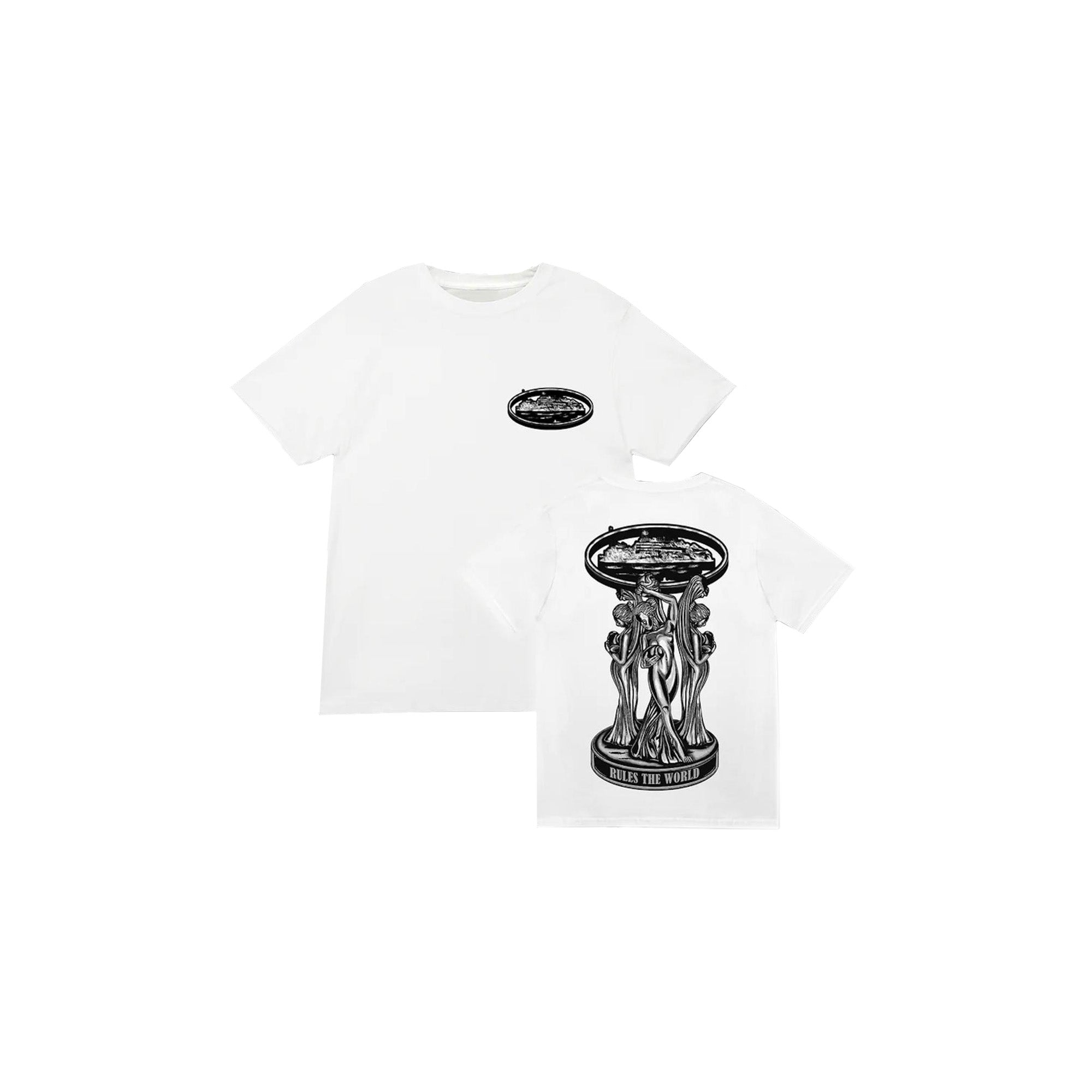 Corteiz 'World Is Yours' White T-Shirt - Trendy Streetwear for Men & Women | Perfect for Casual Outfits, Street Style & Urban Fashion