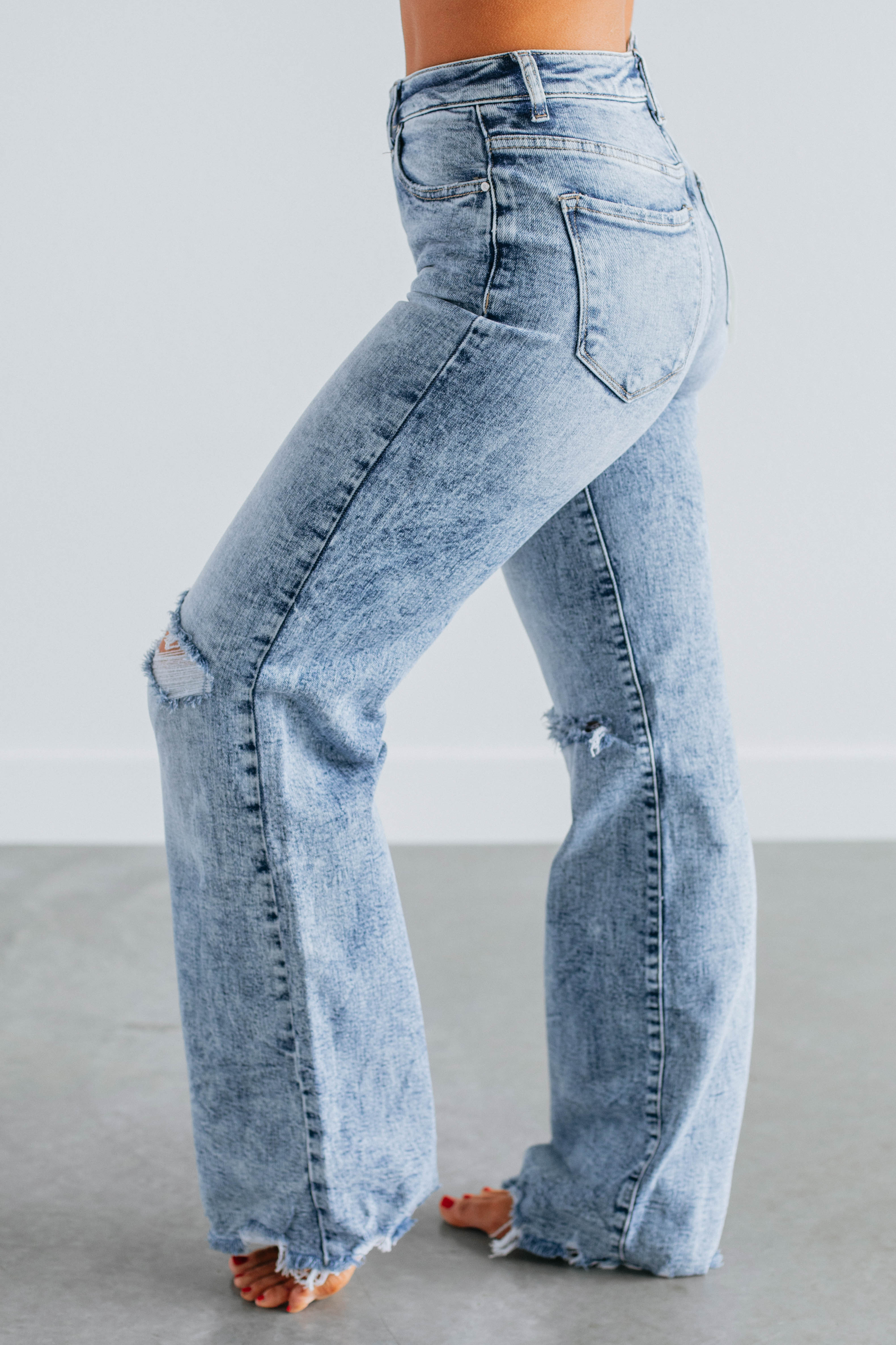 Jazlyn Risen High Waist Skinny Jeans for Women - Stretch Denim Pants, Comfortable & Stylish (Karma Collection) | Perfect for Casual Wear, Office & Night Out