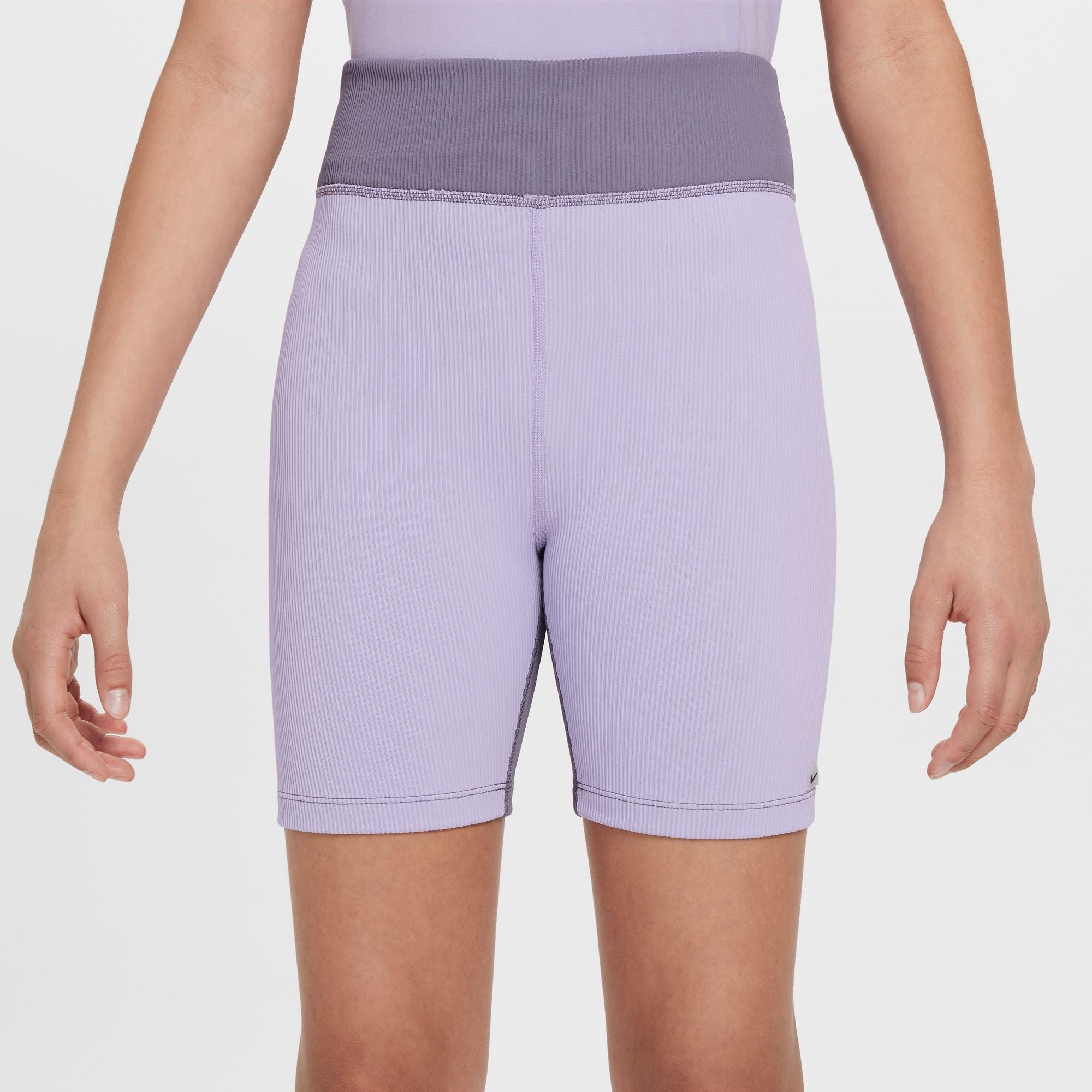 Nike Youth One Dri-FIT Biker Shorts for Girls - Moisture-Wicking, Comfortable & Stretchy Workout Shorts - Perfect for Running, Yoga, Gym & Active Play