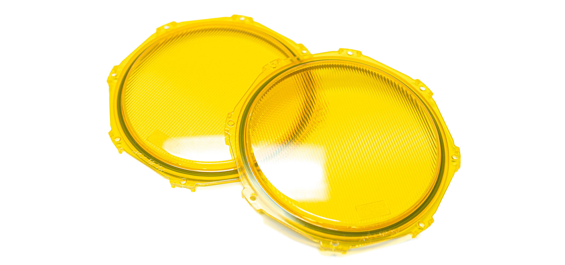 AEV Amber Lens Kit for 7000 Series Off-Road Lights - Upgrade for Fog & Dust Visibility - Perfect for Jeep, Truck & ATV Night Driving