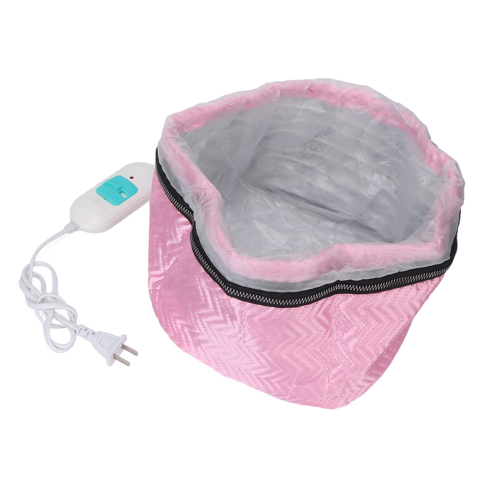 Electric Heat Cap for Hair Treatment - Portable & Nourishing with Temperature Control | Perfect for Home Use & Travel Hair Care Routine