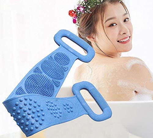 WingAge Silicone Body Scrubber - Exfoliating Shower Brush for Deep Cleaning & Massage - Perfect for Men & Women