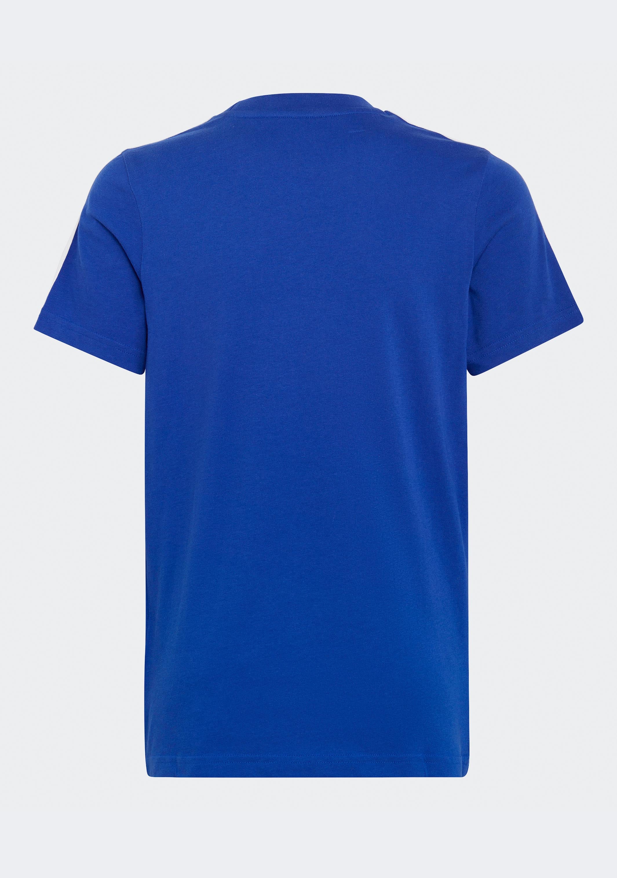 Adidas Kids' Essentials 3-Stripes Cotton T-Shirt - Soft & Comfortable Short Sleeve Tee for Boys & Girls - Perfect for School, Play & Everyday Wear