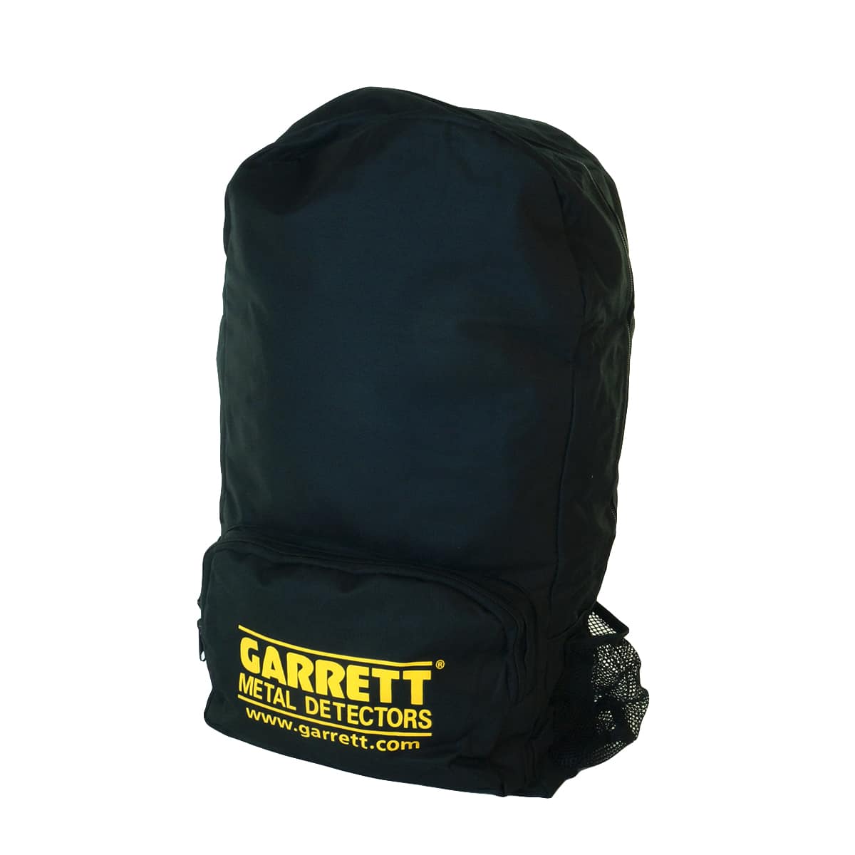 Garrett All Purpose Backpack with Adjustable Straps - Yellow Logo & Interior Search Coil Pouch - Perfect for Metal Detecting, Hiking & Outdoor Adventures