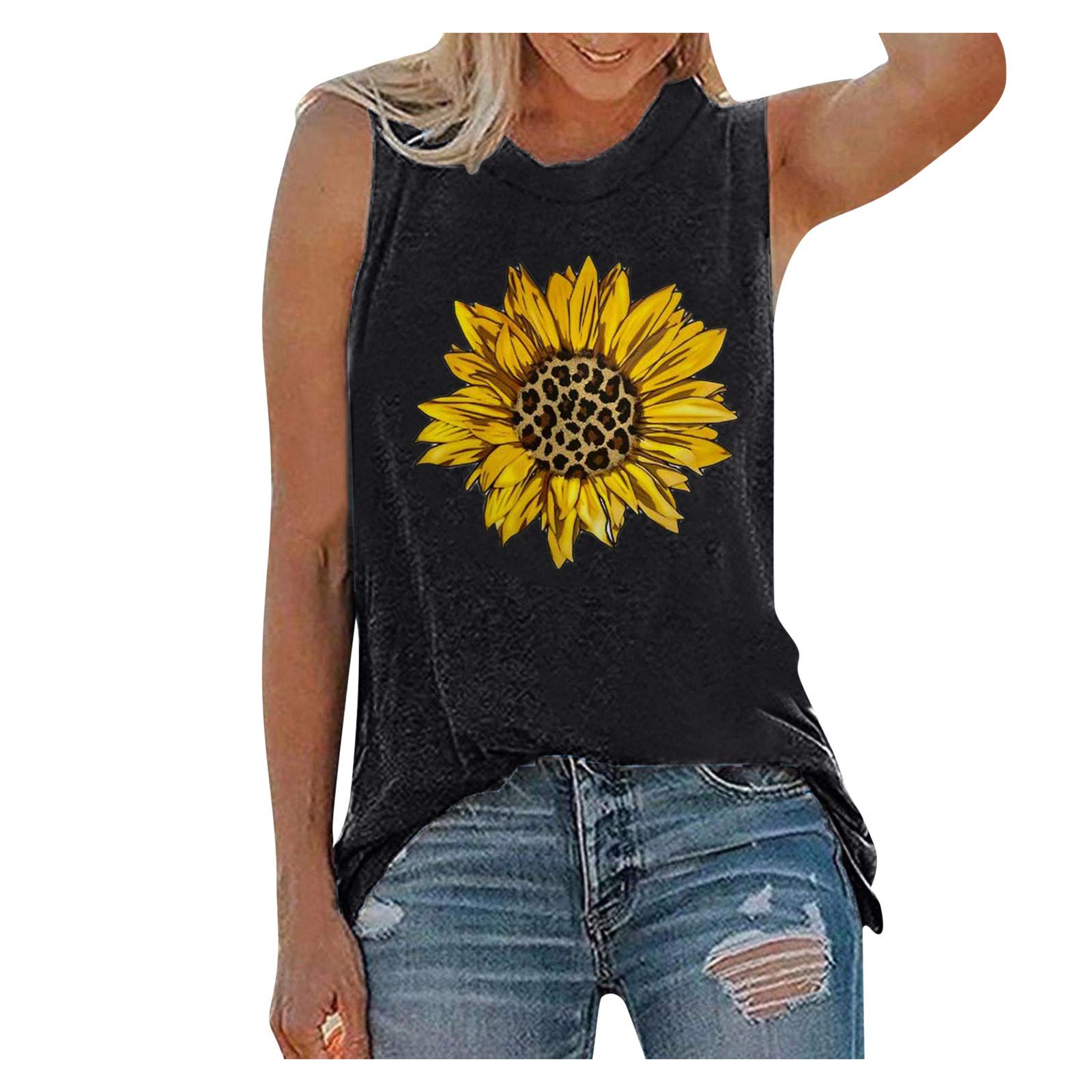 Women's White Basic Tank Top - Breathable Summer Blouse for Independence Day & Casual Wear | Perfect for Beach, Gym, and Everyday Outfits