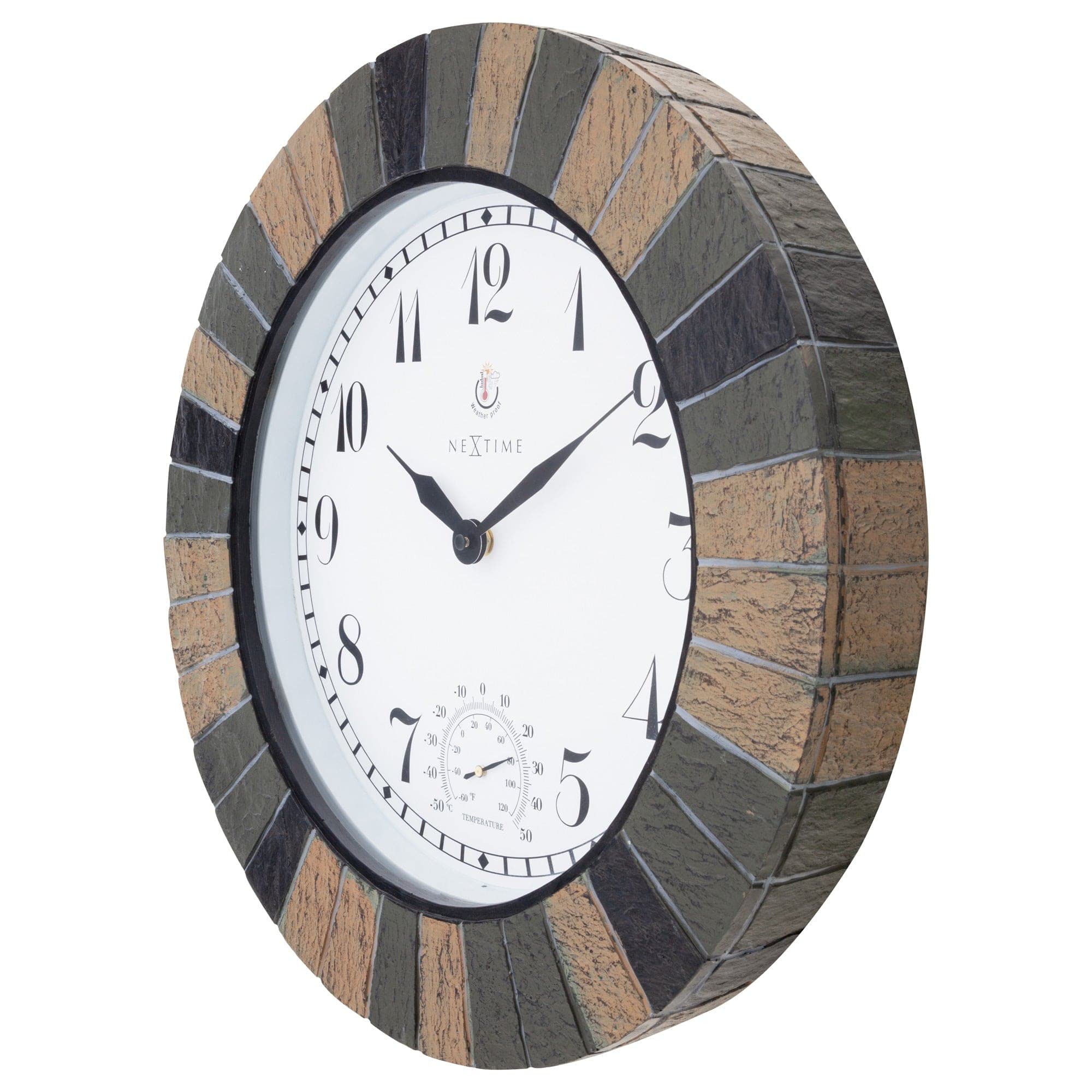 NexTime Modern Wall Clock - Green, Silent Non-Ticking, Battery Operated - Perfect for Living Room, Bedroom, Office & Classroom Decor