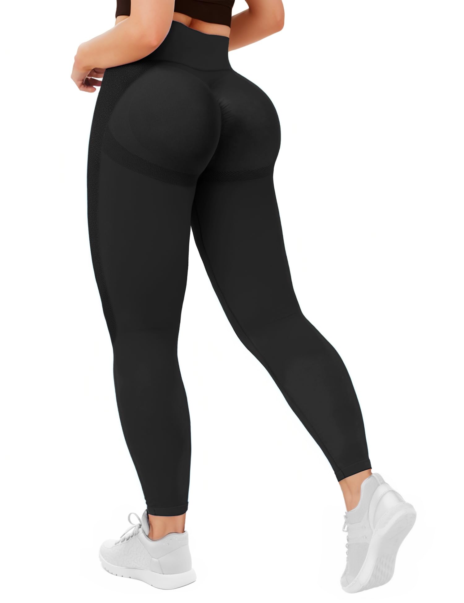 Booty Lifting Leggings for Women - High Waisted Tummy Control Yoga Pants for Gym & Running