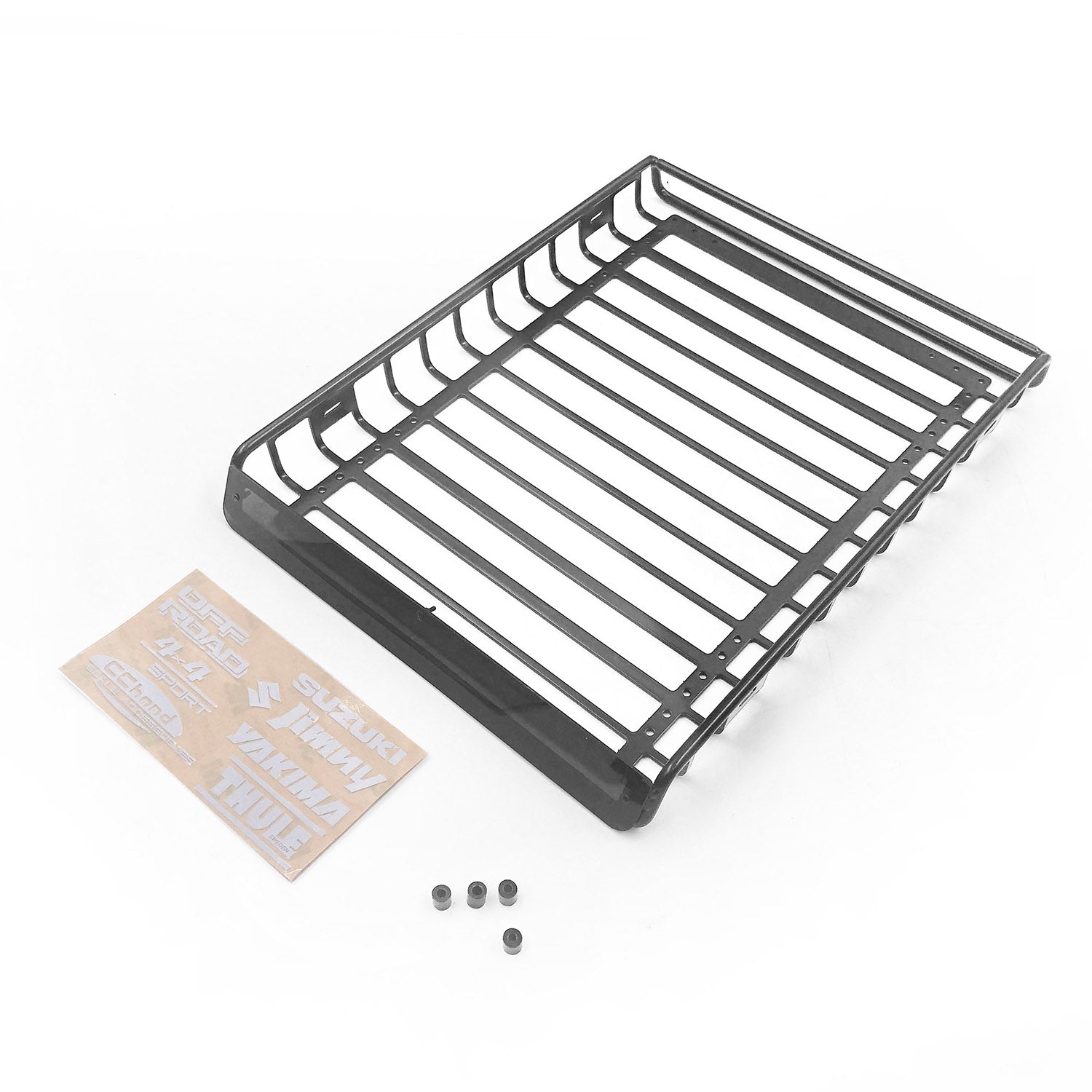 1/6 Scale CC Hand Metal Roof Rack for RC Capo Sixer1 Electric Rock Crawler - Off-Road Vehicle Accessory for DIY Enthusiasts | Perfect for RC Car Customization & Outdoor Adventure Scenes