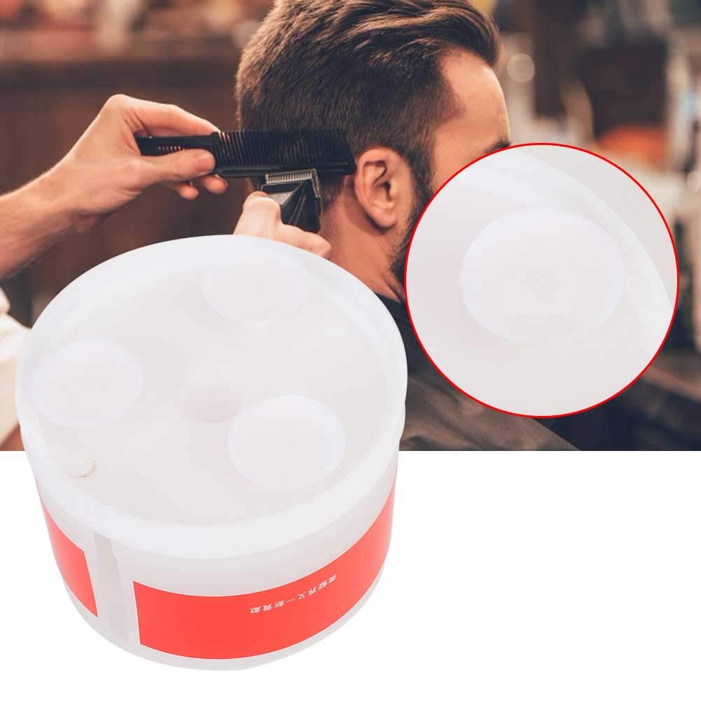 ZJchao Neck Paper Dispenser with Suction Cups - Hair Cutting Collar Paper Roll Holder for Barber Shops & Home Use | Neck Strip Storage Container for Salon, Haircut & Grooming Services