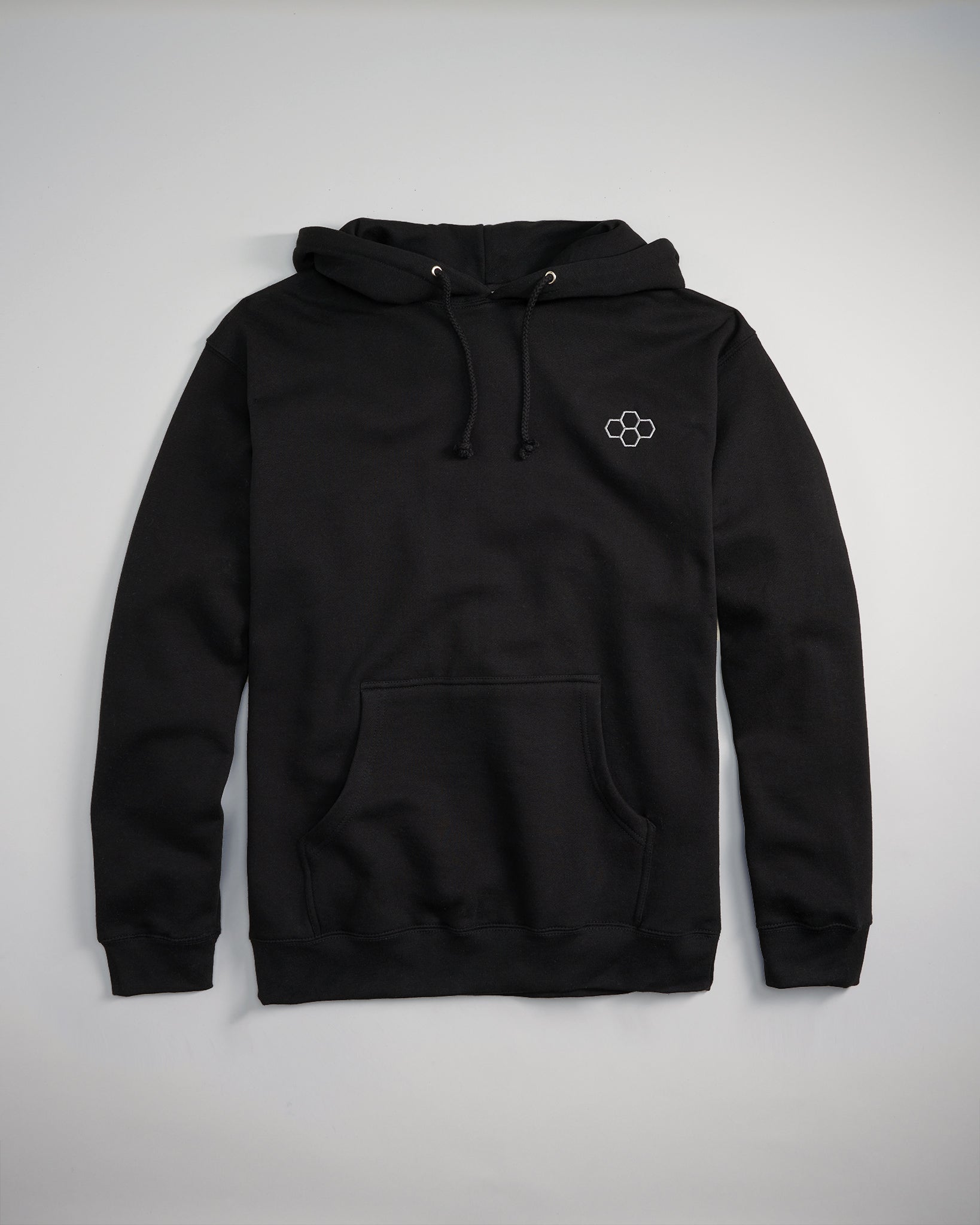 RUDIS Essential Hex Classic Hoodie - Premium Men's & Women's Pullover Sweatshirt for Wrestling, Gym & Casual Wear - Comfortable Cotton Blend Athletic Hooded Sweater