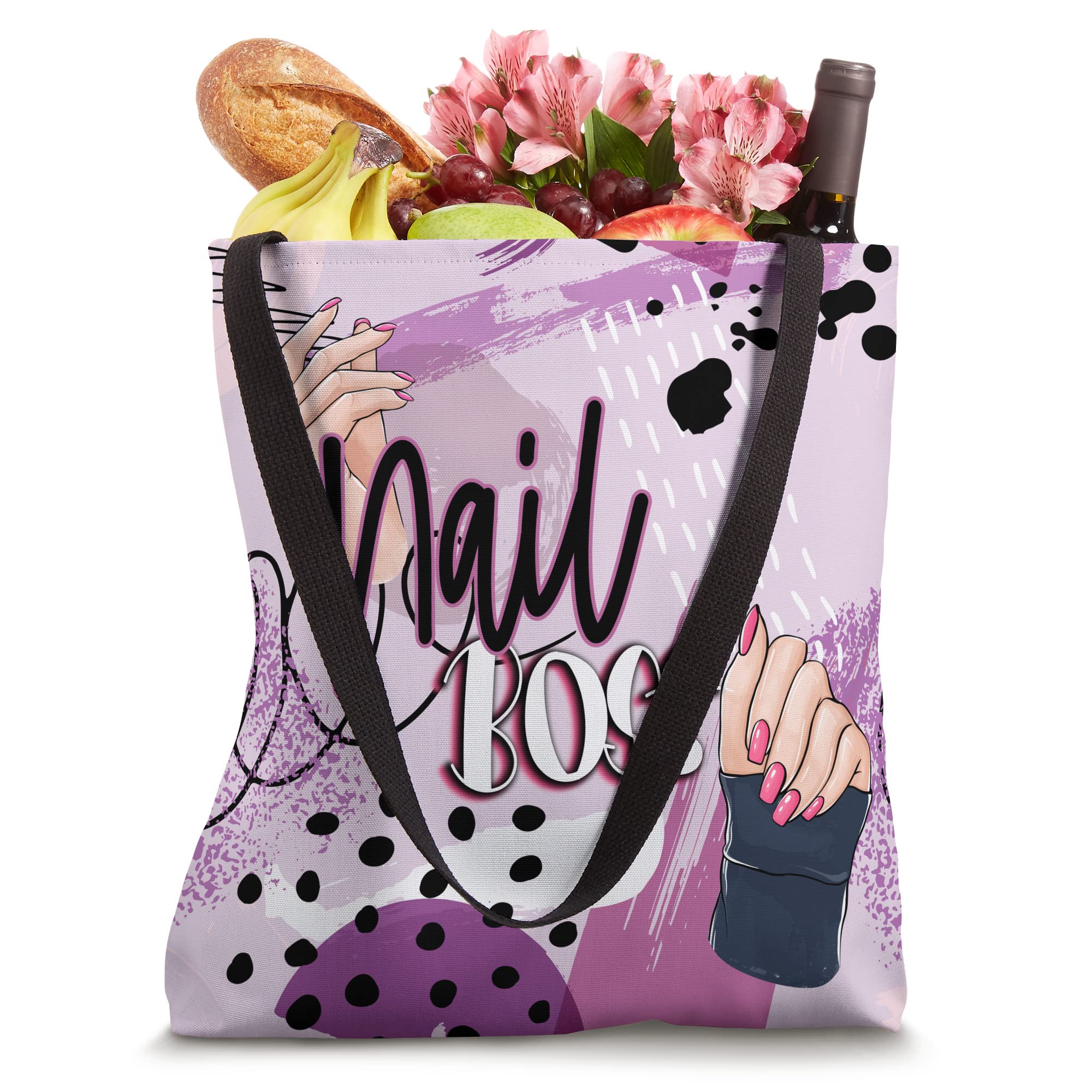 Professional Nail Technician & Manicurist Tote Bag for Salon Supplies - Perfect for Nail Art Tools, Polish Storage & Mobile Beauty Services
