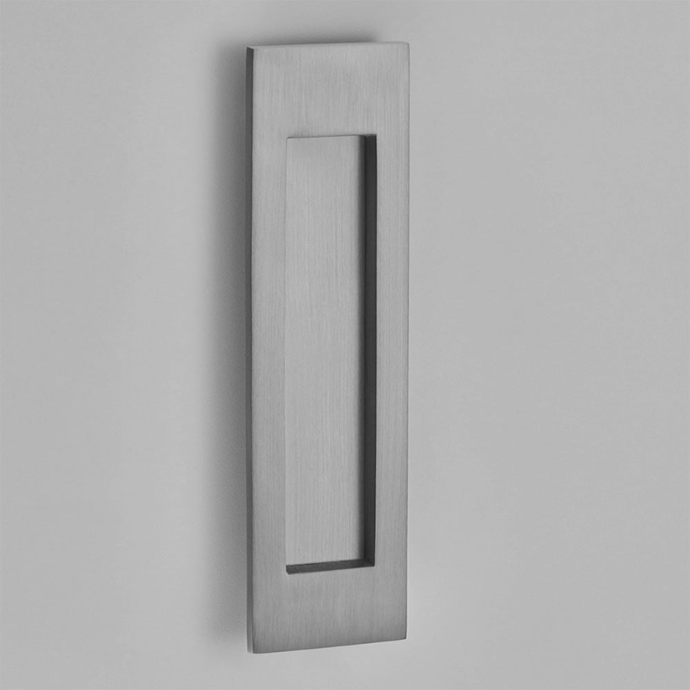 Polished Nickel Upright Letter Plate - Elegant Mail Slot for Front Doors, Perfect for Home and Office Security