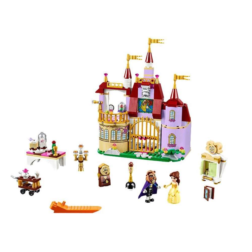 LEGO Disney Princess Belle's Enchanted Castle Building Set 41067 - Creative Toy for Kids, Disney Princess Fans & Collectors - Perfect for Birthday Gifts, Pretend Play & Display