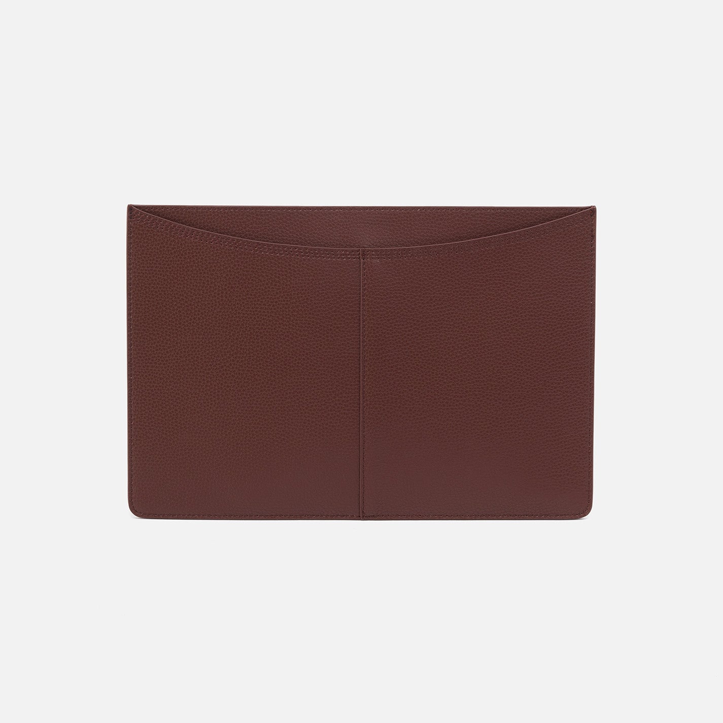 Premium Micro Pebbled Leather Laptop Sleeve - Chocolate Brown | Slim Protective Case for MacBook, Dell, HP | Perfect for Office, Travel & School