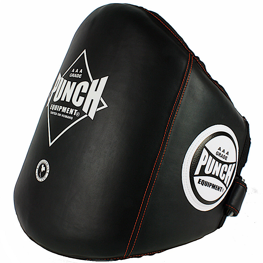 BLACK DIAMOND™ MUAY THAI BELLY PAD - Premium Training Equipment for Muay Thai & Kickboxing - Perfect for Sparring, Fitness & Martial Arts Practice