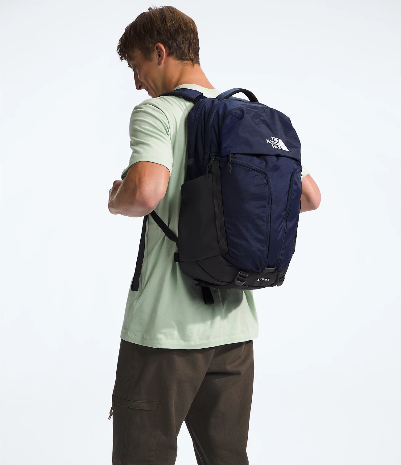 The North Face Surge Backpack - Lightweight Laptop Backpack for Men & Women, Water-Resistant Travel & Commuter Daypack for Work, School & Outdoor Adventures