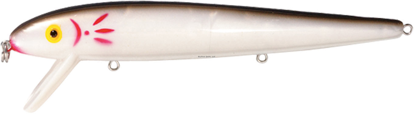 Cotton Cordell Red Fin 7 Fishing Lure - Topwater Bait for Bass, Walleye & Pike - Realistic Minnow Design with Wobble Action - Perfect for Freshwater & Saltwater Fishing