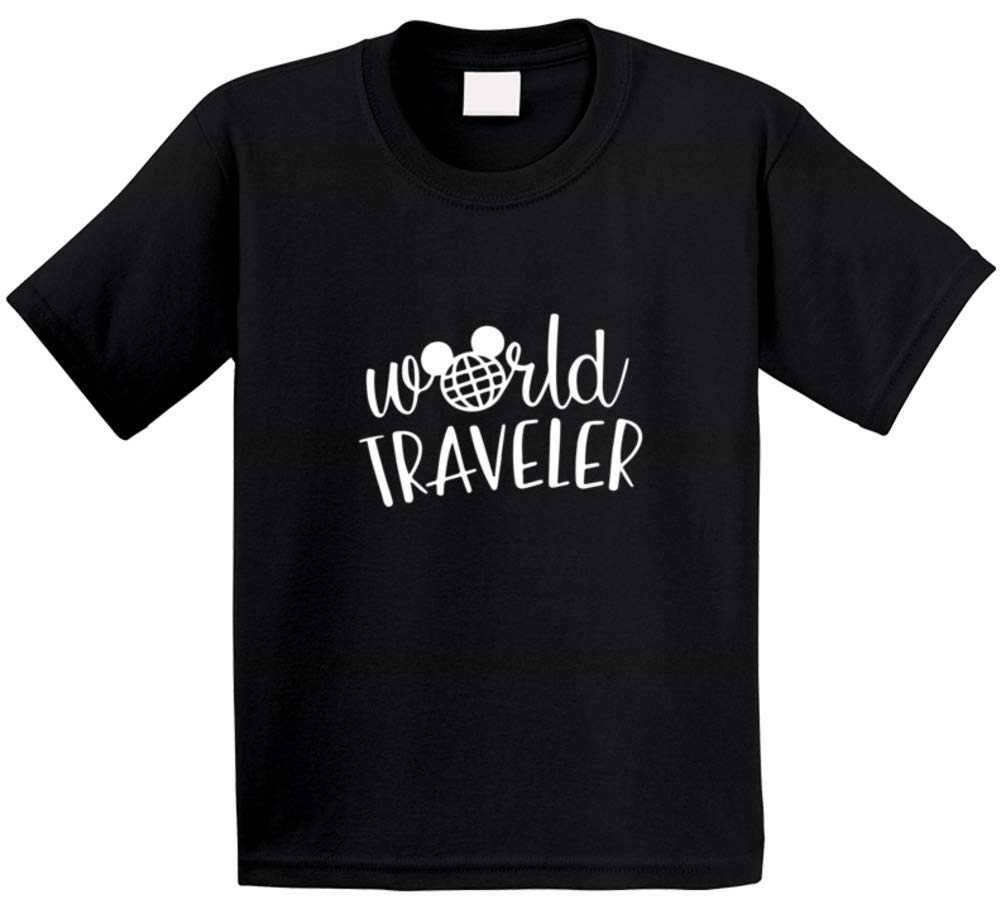 Disney World Traveler T-Shirt - Fun Mickey Mouse Graphic Tee for Disney Fans, Vacation & Theme Park Outfits