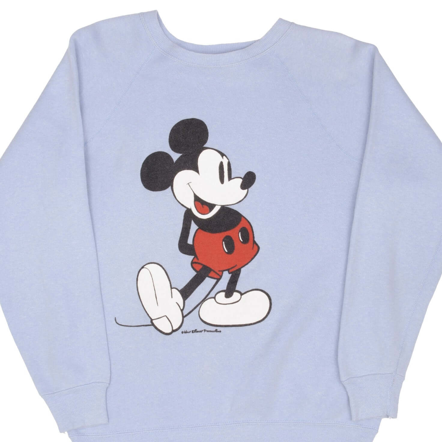 Vintage Disney Mickey Mouse Sweatshirt - Medium Size - Made in USA - 1980s Retro Style - Perfect for Disney Fans, Collectors & Casual Wear