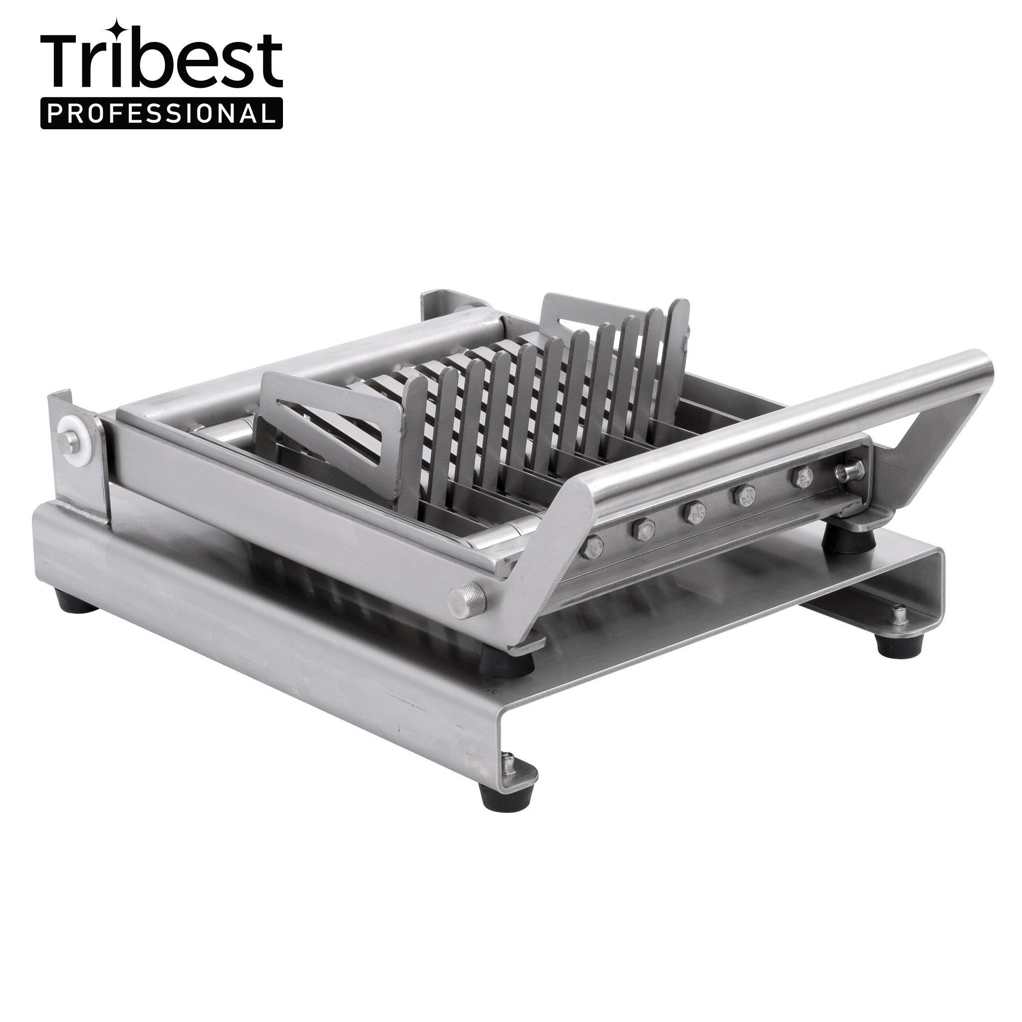 Cancan® Multi-Purpose Fruit and Vegetable Slicer - Stainless Steel Mandoline Slicer for Kitchen - Perfect for Salads, Garnishes & Meal Prep | Easy to Clean & Safe to Use
