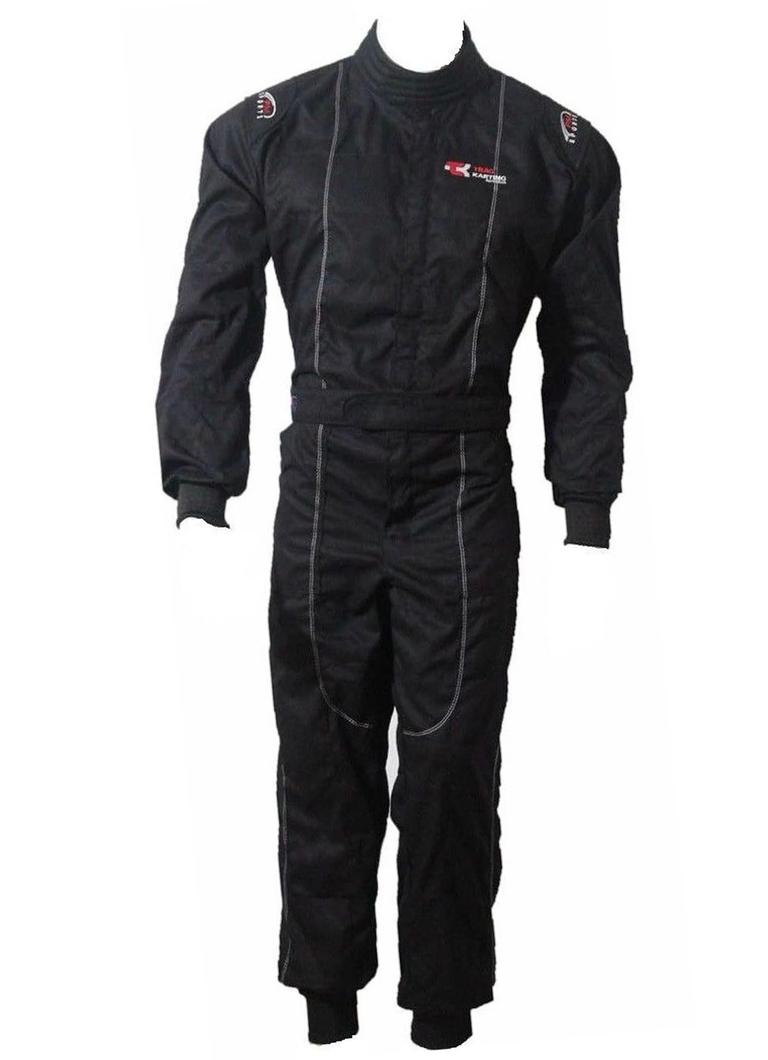 High-Performance Adult Karting Race Rally One-Piece Suit - Poly Cotton Blend, 3 Vibrant Colors - Perfect for Motorsports, Track Days & Racing Events