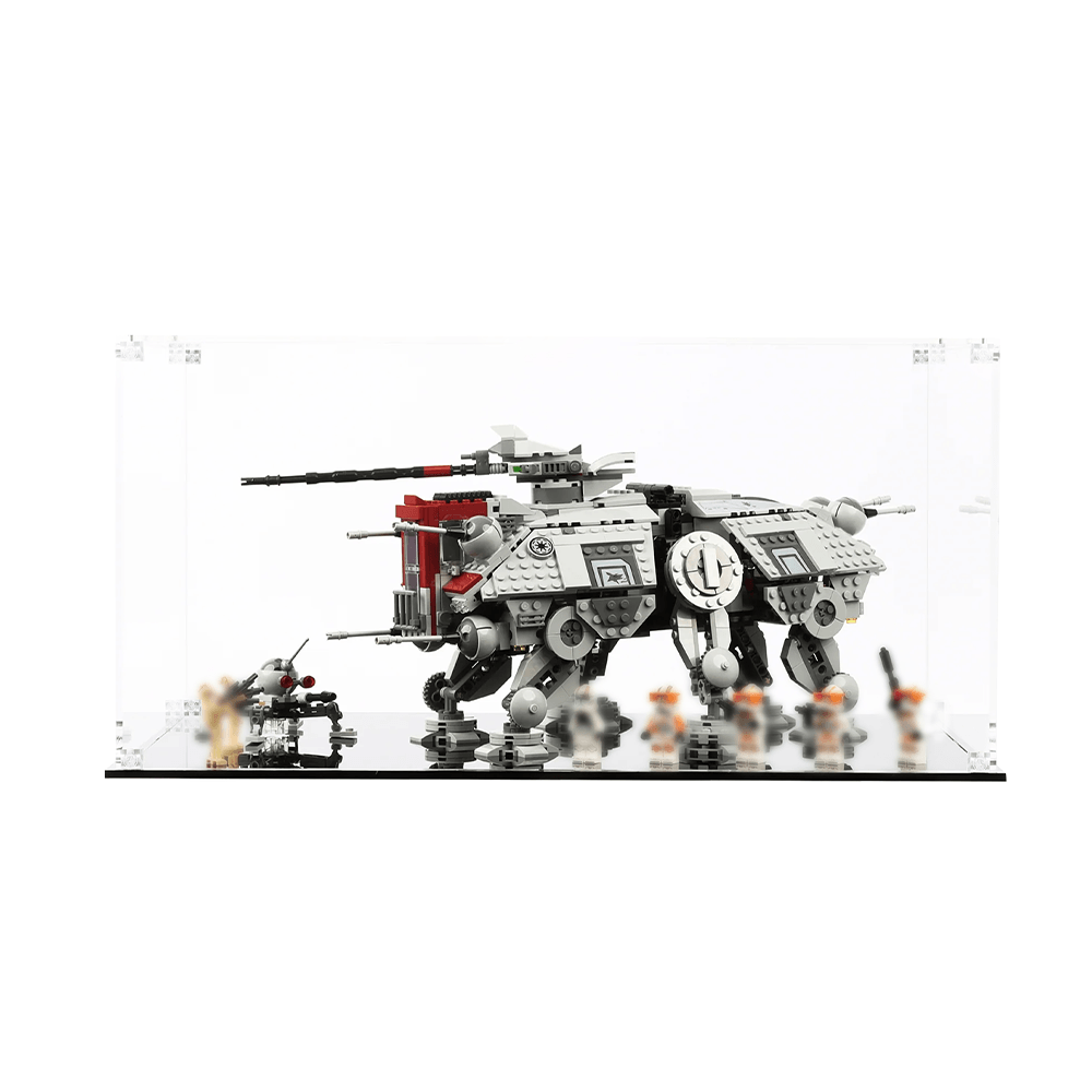 LEGO 75337 Star Wars AT-TE Walker Display Case - Clear Acrylic Showcase for Collectible LEGO Sets - Perfect for Home Decor, Office Display & Gift Giving