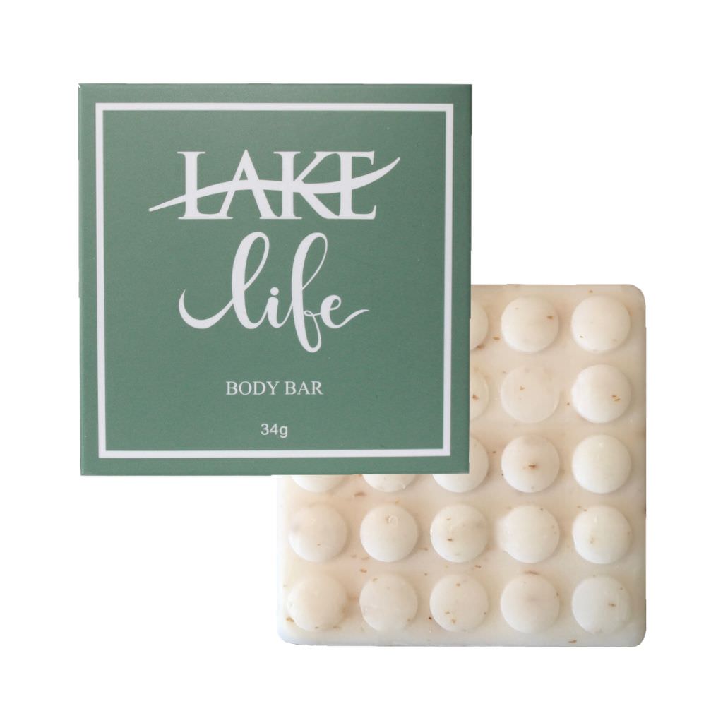 Lake Life ~ Natural Body Bar Soap 1.5oz (42g) - Handmade Organic Soap for Sensitive Skin, Moisturizing & Gentle Cleansing - Perfect for Camping, Travel & Everyday Use