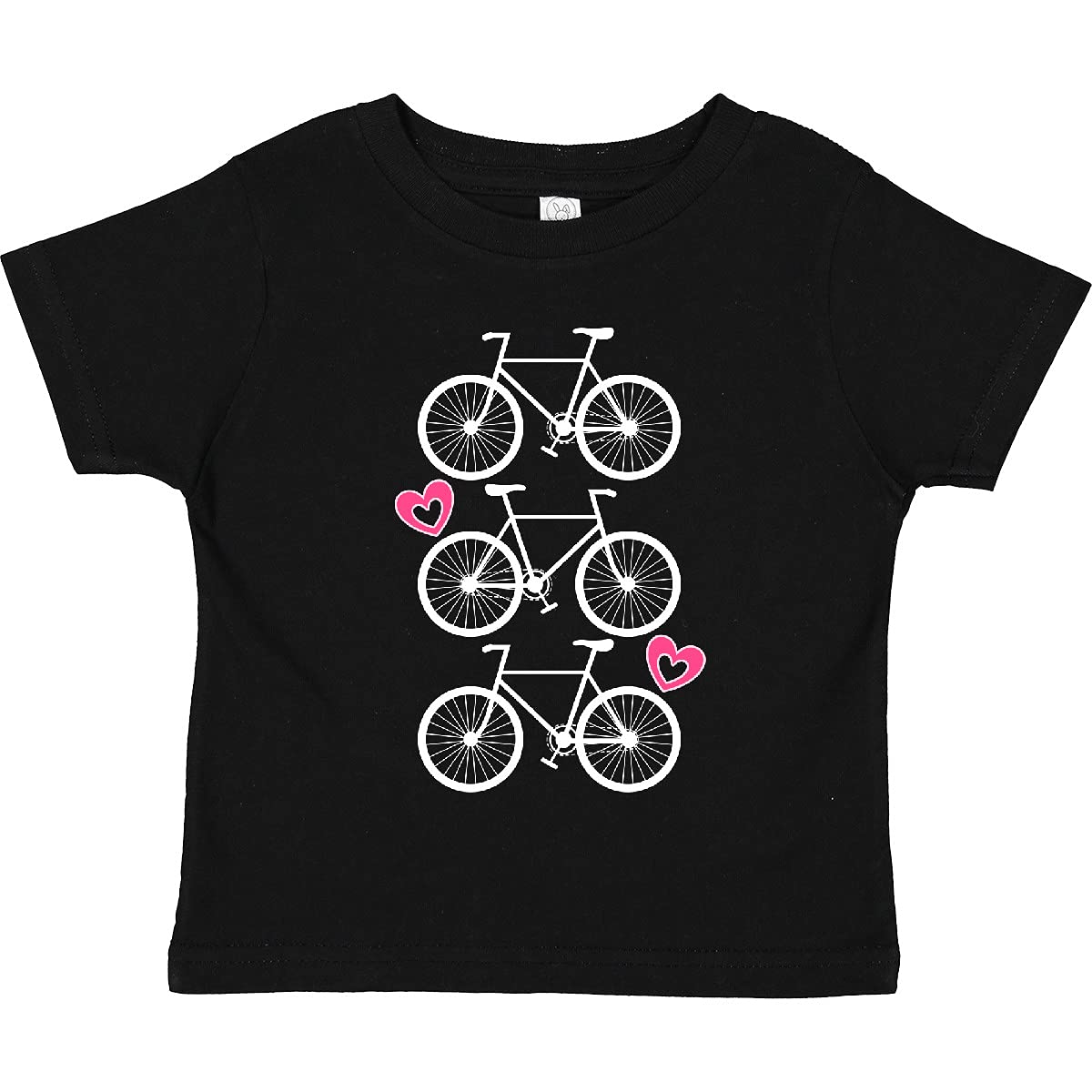 Inktastic Biking Gifts - Bicycle Silhouette Toddler T-Shirt for Boys & Girls | Cute Cycling Themed Cotton Tee for Toddlers | Perfect for Bike Rides, Birthday Gifts & Outdoor Activities