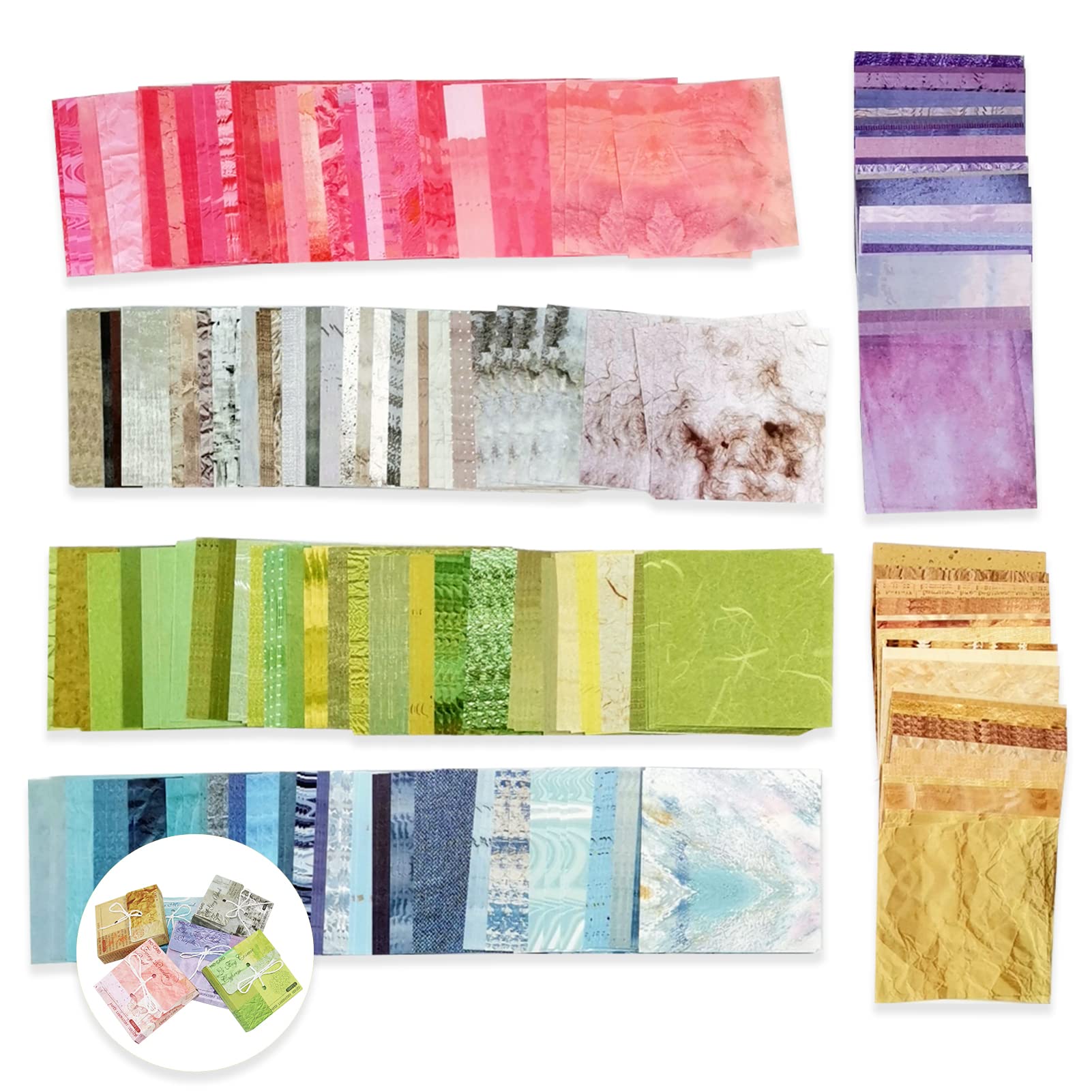600 Sheets Vintage Scrapbook Paper - Colorful DIY Journaling Supplies for Writing, Drawing & Art Crafts | Decorative Aesthetic Stationery for Travel Journals, Scrapbooking & Card Making