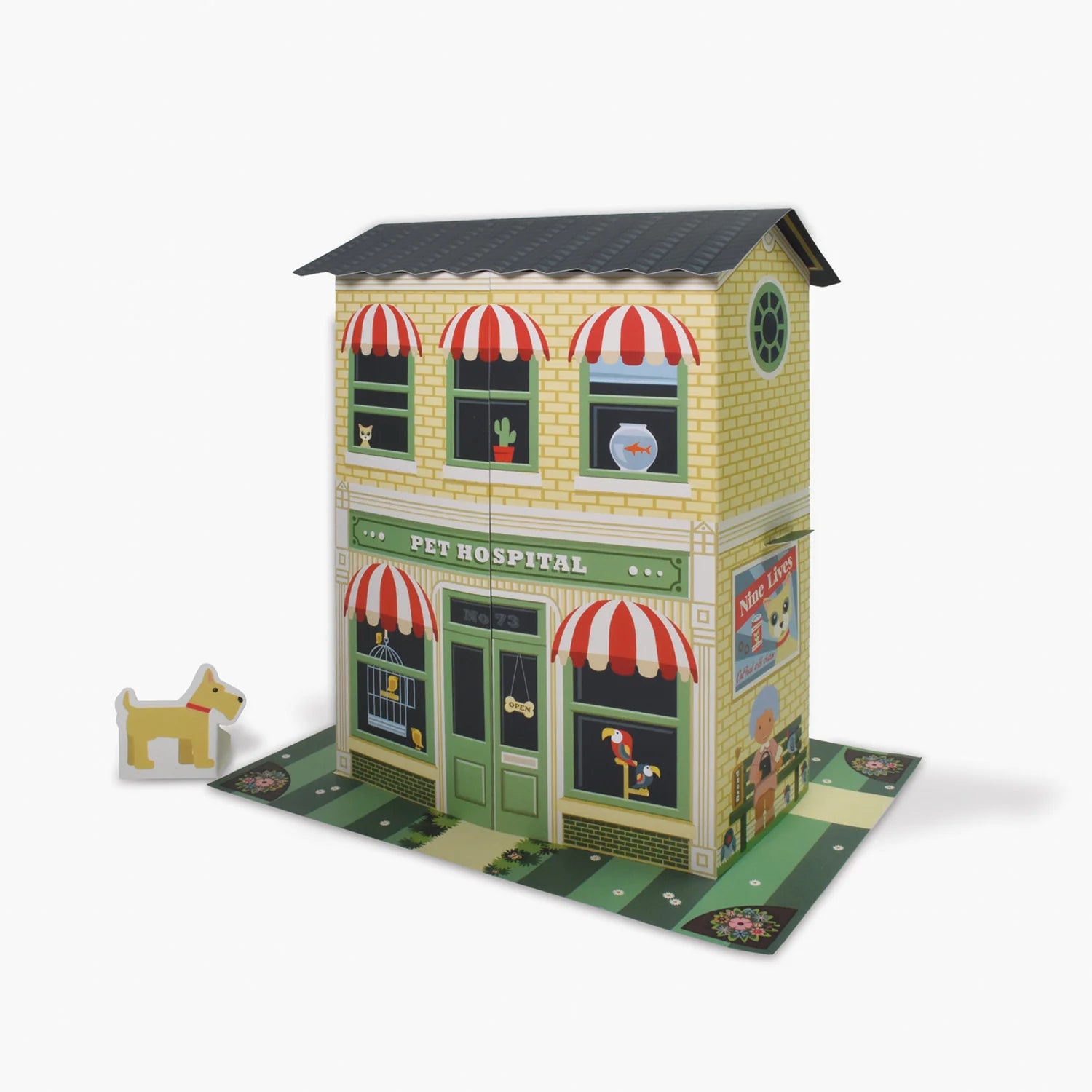 Build Your Own Pet Hospital Toy Set - DIY Animal Vet Clinic Playset for Kids - Perfect for Pretend Play & Educational Fun