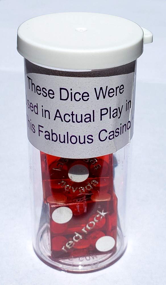 19mm Craps Dice - Authentic Las Vegas Casino Style for Table Games