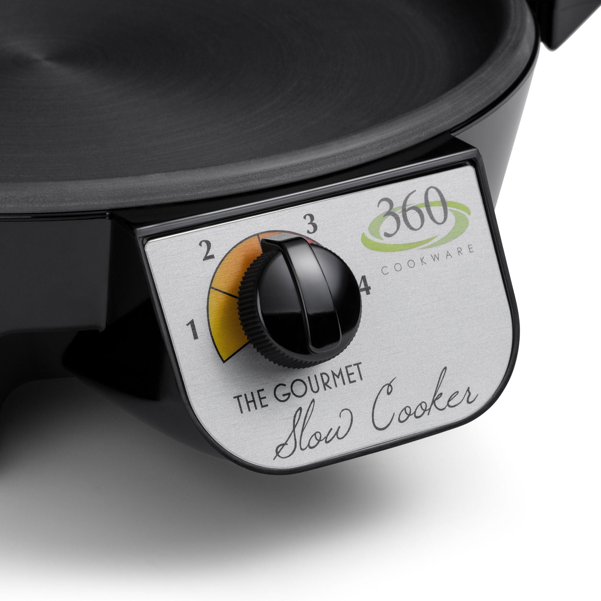 4 Quart Slow Cooker Set - Programmable Crock Pot with Removable Stoneware & Glass Lid - Perfect for Soups, Stews, Chili & Family Dinners