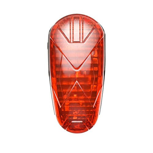 Zeerkeer GPS Tracker for Bike - Real-Time Anti-Theft Bicycle Tracker with LED Taillight, IP65 Waterproof, Move Alarm & SOS Light - Hidden GPS Locator for Bicycle, Motorcycle, Baby Stroller - Perfect for Cycling Safety, Theft Prevention & Child Monitoring