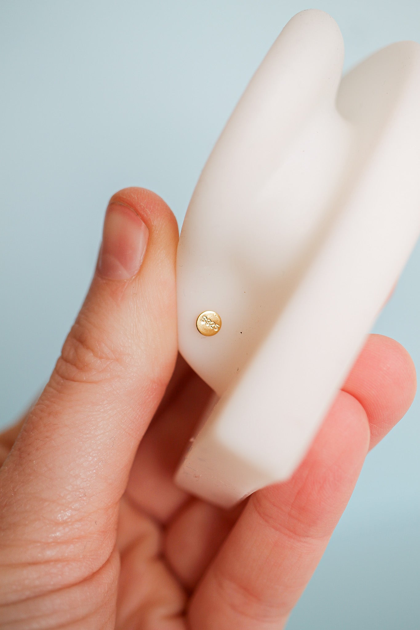 Ophelia Flat Back Stud Earrings in 14K Gold - Minimalist Elegance for Everyday Wear & Special Occasions