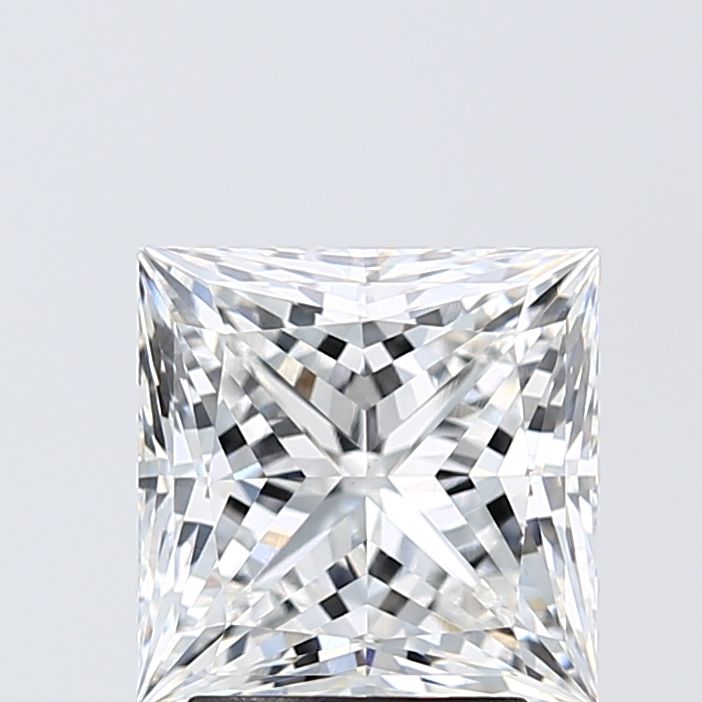 3.03 Carat F Color VVS2 Clarity Princess Cut Lab-Grown Diamond - Perfect for Engagement Rings & Fine Jewelry