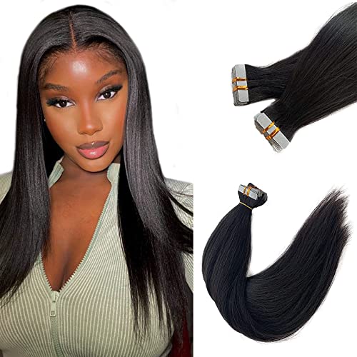 #1B Yaki Straight Tape ins 40PCS