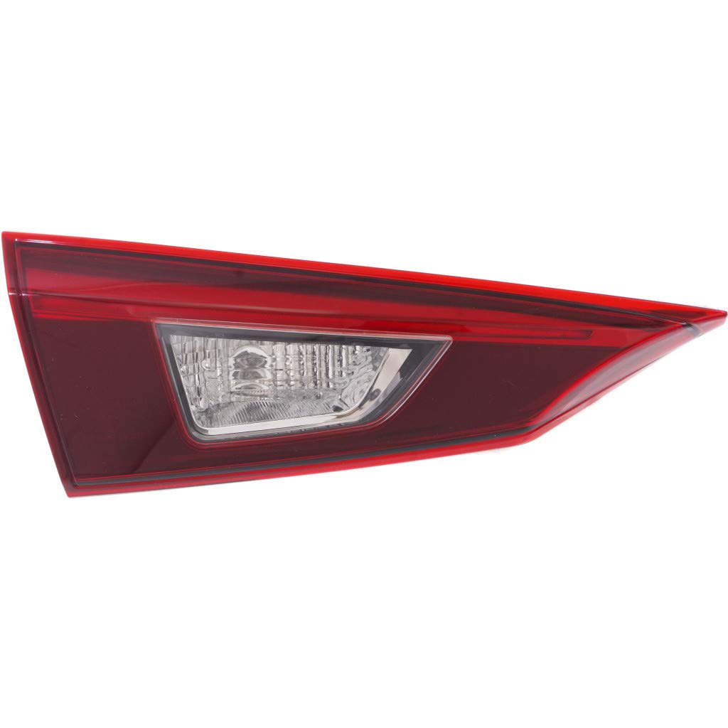 2014 Mazda 3 Sedan LED Inner Tail Light Assembly - Smoke CAPA Certified Driver Side (MA2802111) | Perfect for Night Driving & Enhanced Vehicle Style